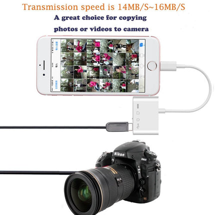 4 in 1 Camera Card Reader