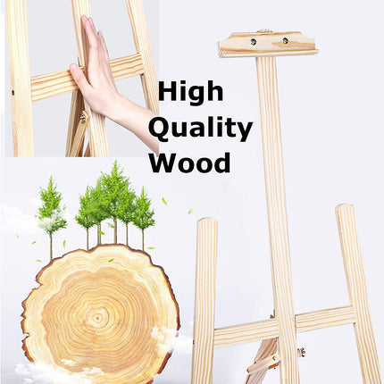 1.75M Wooden Easel - salelink.co.nz
