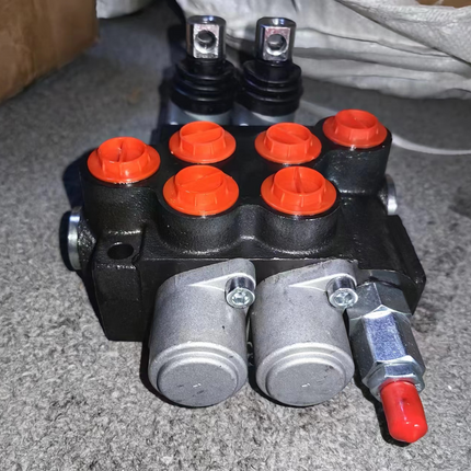 2 Spool Hydraulic Directional Control Valve 11 Gpm, Double Acting Cylinder Spool