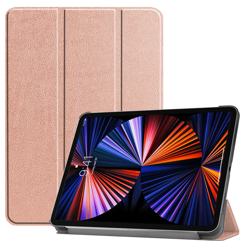 iPad Pro 12.9 Case 2022/2021/ 2020/2018 Rose Gold
