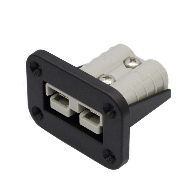 Flush Mount 50 Amp Anderson Plug Mounting Bracket Panel Cover for Caravan - salelink.co.nz