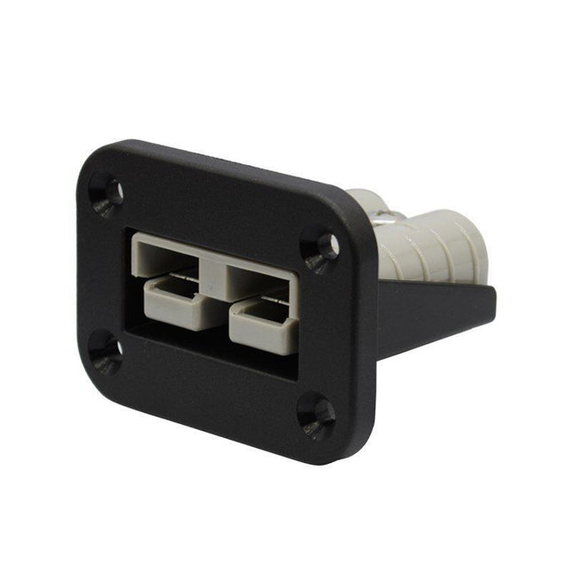 Flush Mount 50 Amp Anderson Plug Mounting Bracket Panel Cover for Caravan - salelink.co.nz