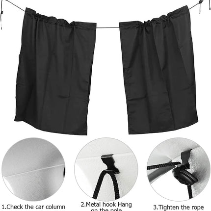 Car Divider Privacy Curtains