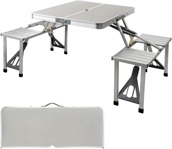 Camping Folding Table with Chairs