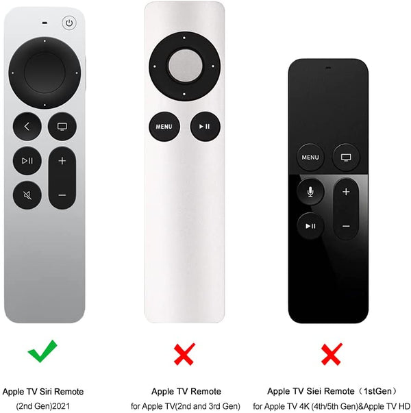 Silicone Sleeve Protective Case Cover For Apple TV 4K 2021 6th Remote Control