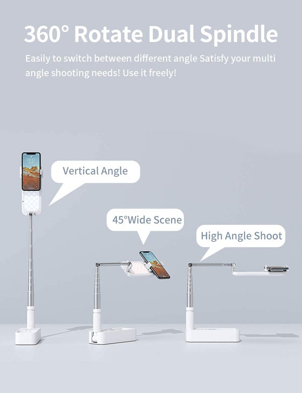 Extendable Selfie Stand 360 Rotation with Phone Holder