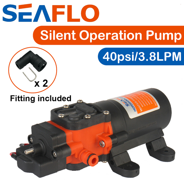 SEAFLO 12V Water Pump Trailer Caravan Camping Boat - salelink.co.nz
