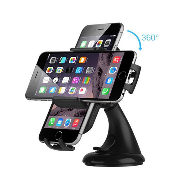 Universal 360  Rotating Car Phone Holder Suction Cup