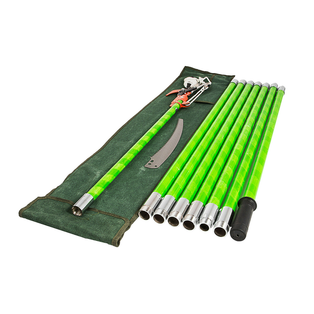 8M Detachable Pole Pruning Saw Tree Trimmer Shearing