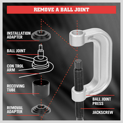 21Pcs Ball Joint Auto Repair Tool - salelink.co.nz