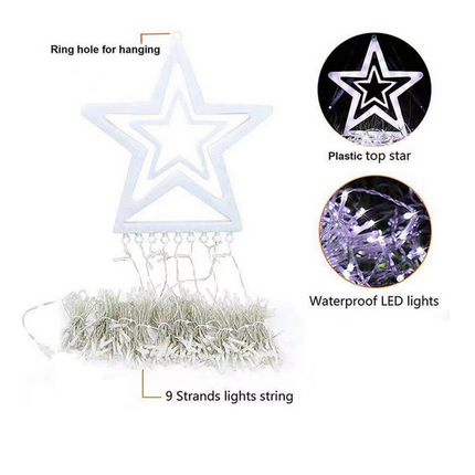 Christmas Lights Outdoor Waterfall Light Decoration - salelink.co.nz