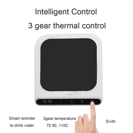 Smart USB Coffee Mug Warmer Tea Milk Cup Heater Pad Heating Plate Office Home - salelink.co.nz