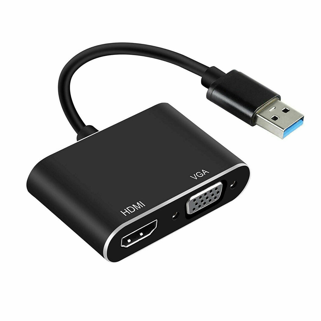 USB 3.0 to HDMI VGA 1080P Adapter