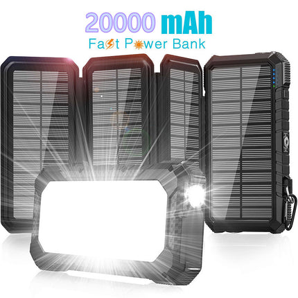 20000mAh Solar Charger Power Bank - salelink.co.nz
