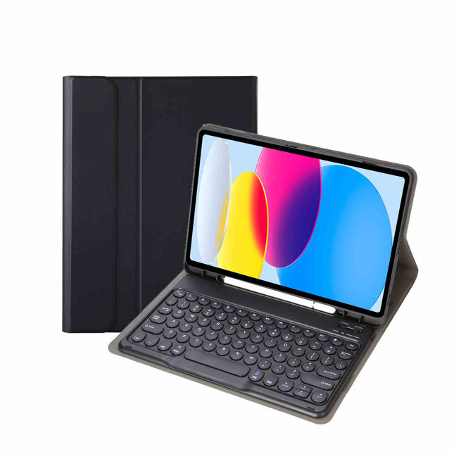 iPad 10.9" Case (10th Gen), iPad 11 (A16 2025) Keyboard Case - Black