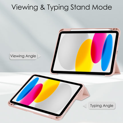 iPad 10.9" Case (10th Gen 2022), Pad 11 (A16 2025) Clear Pen Slot Holder Case Cover - salelink.co.nz