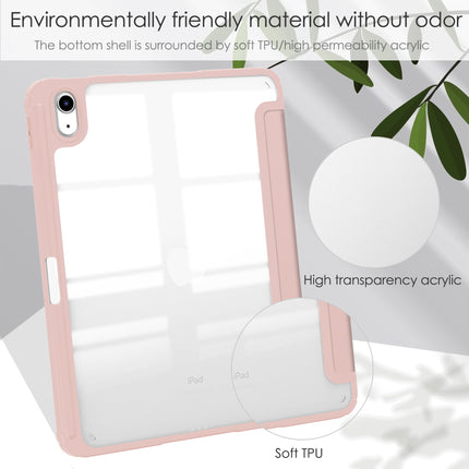 iPad 10.9" Case (10th Gen 2022), Pad 11 (A16 2025) Clear Pen Slot Holder Case Cover - salelink.co.nz