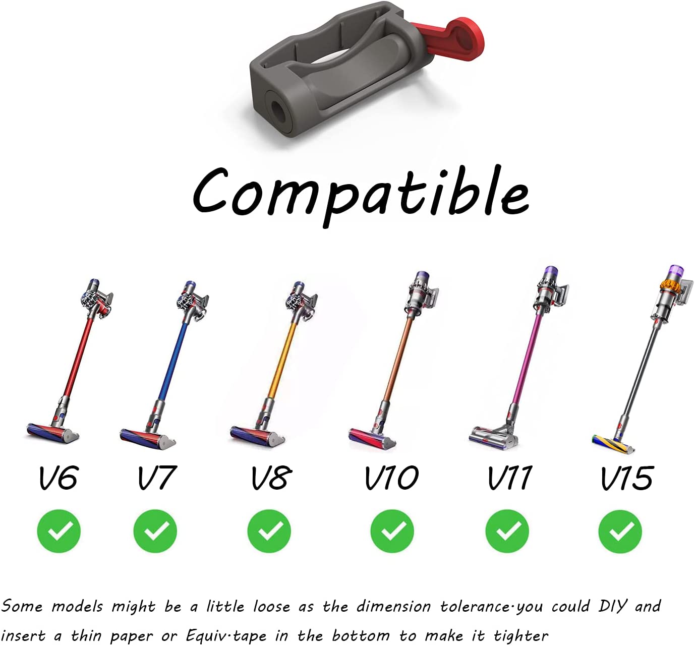 Power Button Trigger Lock Compatible with Dyson V15 V6 V8 V7 V10 V11 ...