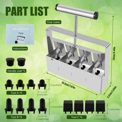 Manual Soil Blocker - salelink.co.nz