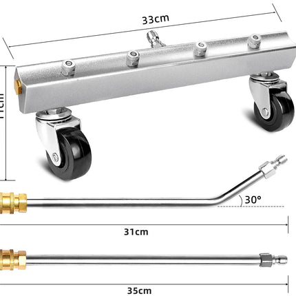 High Pressure Car Washer Undercarriage Cleaner - salelink.co.nz