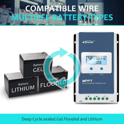 Tracer 3210AN 30A MPPT Controller Solar Charge Controller 12V / 24V - salelink.co.nz