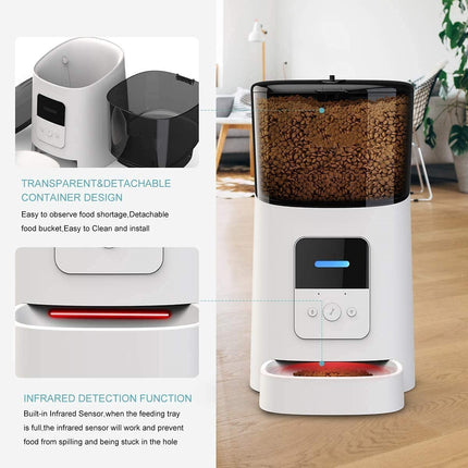 App Controlled Automatic Pet Dog Cat Feeder