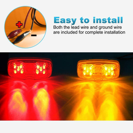 14PCS LED Marker Lights