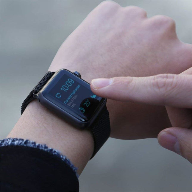 BLACK Apple Watch Band Strap 42mm(Series 10) 41mm 40mm 38mm - salelink.co.nz