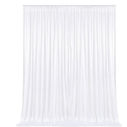 2x2M White Curtain Backdrop Wedding Decorations Background - salelink.co.nz