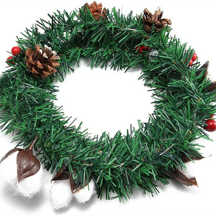 2M Christmas Wreath String Light - salelink.co.nz