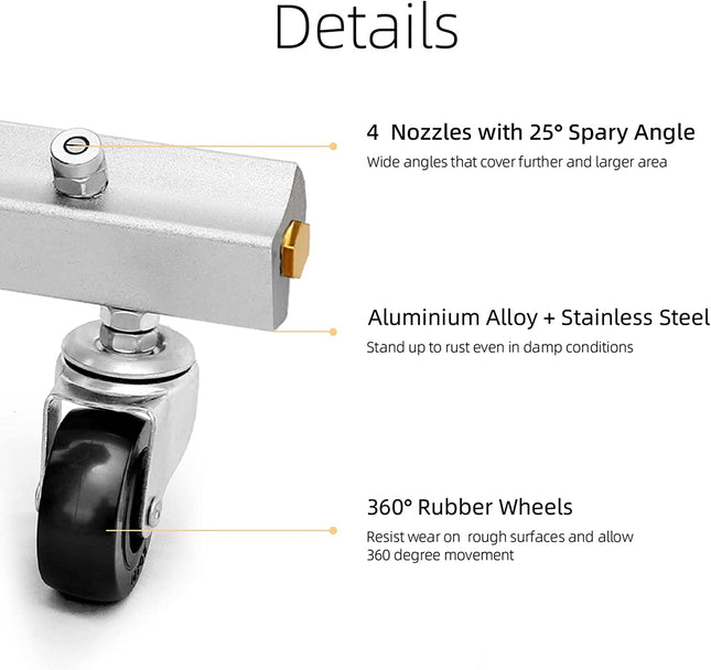 High Pressure Car Washer Undercarriage Cleaner - salelink.co.nz