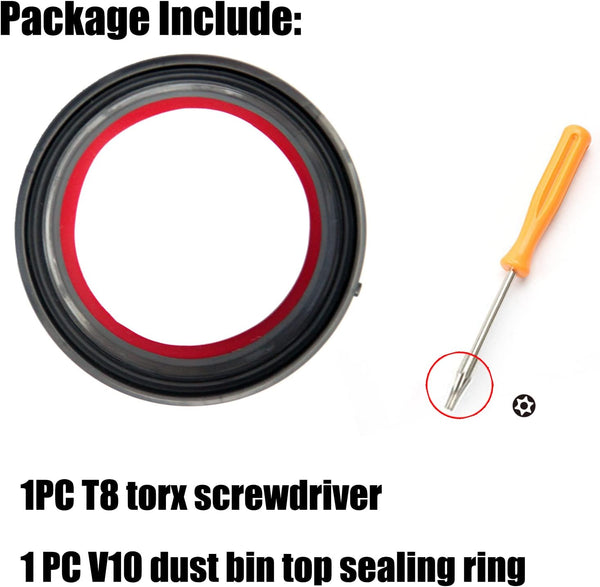 Dust Bin Top Fixed Sealing Ring For Dyson V10