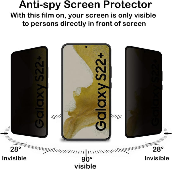 Samsung S22 Plus Privacy Anti Spy Peep Screen Protector