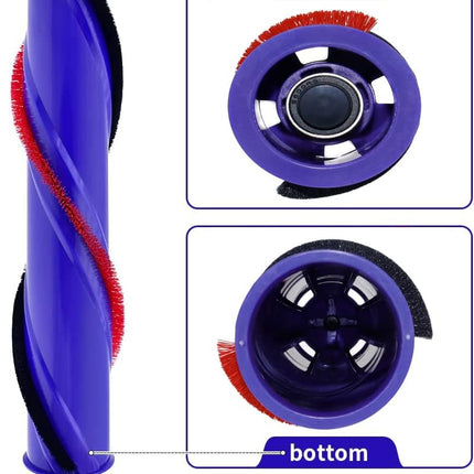 Brush Roller Brushbar Replacement For Dyson V6 V7 (4 Prong, No Screw) - salelink.co.nz