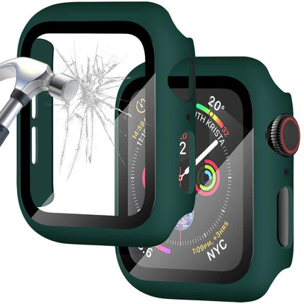 38mm Apple Watch Case Glass Screen Protector - salelink.co.nz