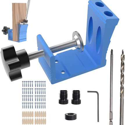 78pcs Woodworking Dowel Jig Kit - salelink.co.nz