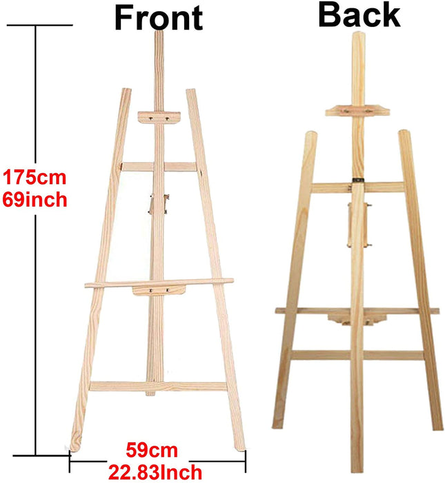 1.75M Wooden Easel - salelink.co.nz
