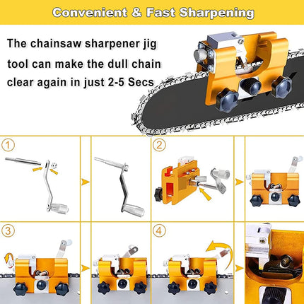 Chainsaw Sharpener Jigs Sharpening Tool