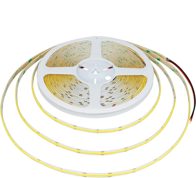 24V COB Warm White 10M LED Strip Light - salelink.co.nz