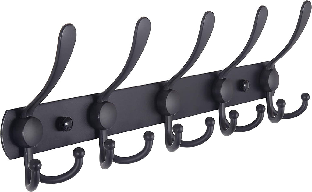 Wall Mounted Clothes Hanger Black