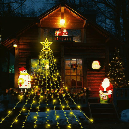 Christmas Lights Outdoor Waterfall Light Decoration - salelink.co.nz