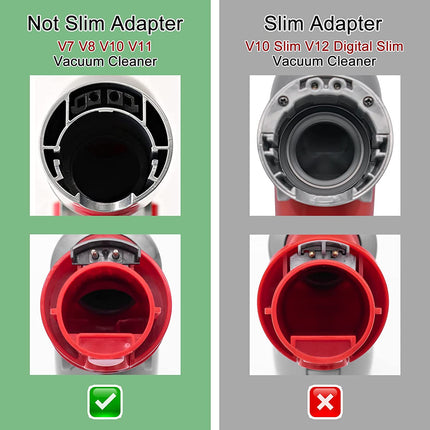 Tool Bottom Adapter Compatible with Dyson V7 V8 V10 V11 - salelink.co.nz