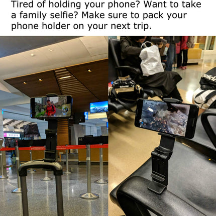 Travel Phone Holder Flight For iPhone Samsung