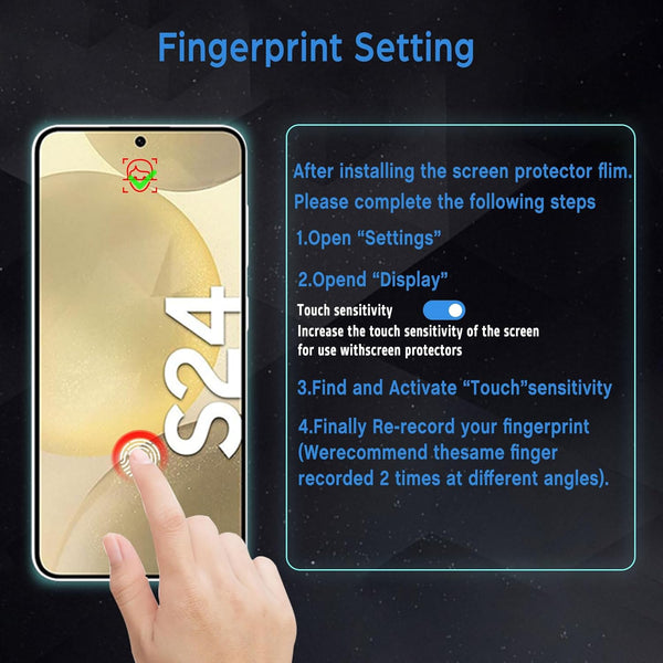 Samsung Galaxy S24 Tempered Glass Screen Protector