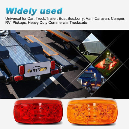14PCS LED Marker Lights