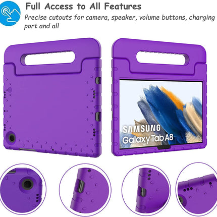 Samsung Tab A8 2021 10.5 X200/X205 Case EVA - Purple - salelink.co.nz