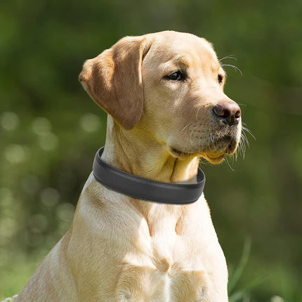 Adjustable Strong Heavy Duty PU Leather Dog Collar for Large Dogs - salelink.co.nz