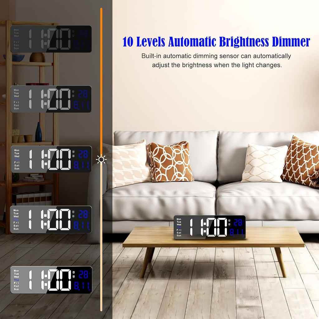 38.7cm Digital Wall Clock– salelink.co.nz