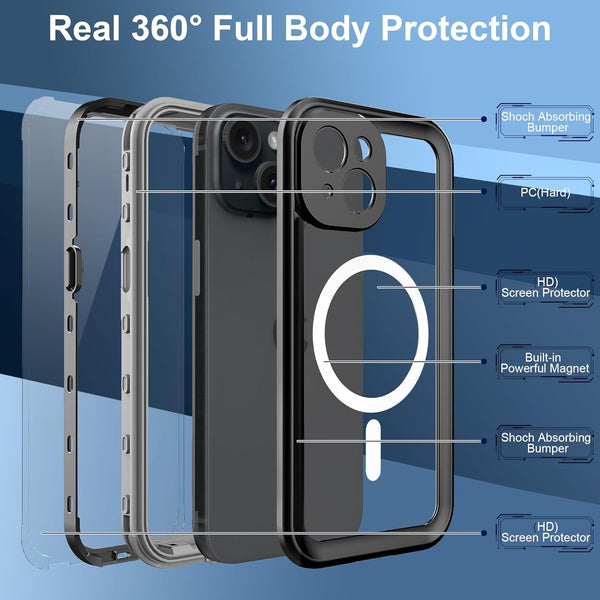 iPhone 15 Case Waterproof