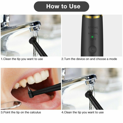 Electric Dental Calculus Remover Tooth Cleaner - salelink.co.nz